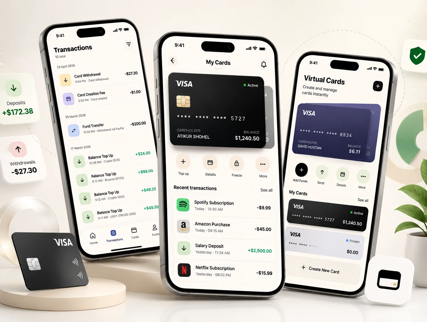 Venopay — Virtual Card Wallet